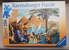 Rar + komplett: Super200 Teile Puzzle Ravensburger Spiele Ägypten Pyramiden TOP