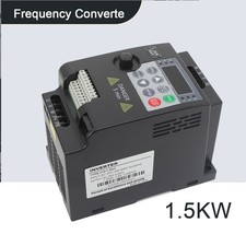 1.5KW Frequenzumrichter Frequenzumwandler Inverter VFD 1-phasig / 3-phasig 380V