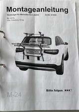 Fahrradheckträger PAULCHEN für Mercedes GLC oder T Modell