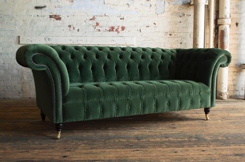Chesterfield couch sofa - couch,