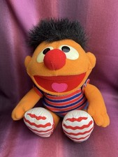 Kitzel mich Ernie OHNE ELEKTRONIK Stofftier Figur 1996 Tyco Sesamstraße 90er 90s