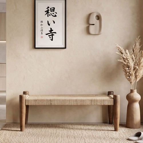 Sitzbank 120cm jute - sitzbank,