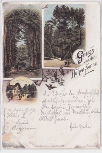 95284 lithographie gruss - ak,