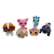 LPS Littlest Pet Shop Hund Schwein Seepferd Hamster Spinne Figuren Tiere Sammler