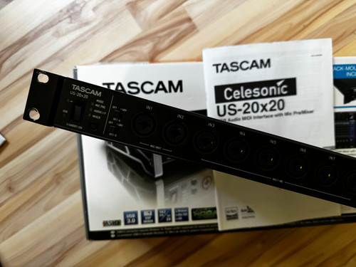 Tascam 20x20 usb 0 audio - us-20x20,