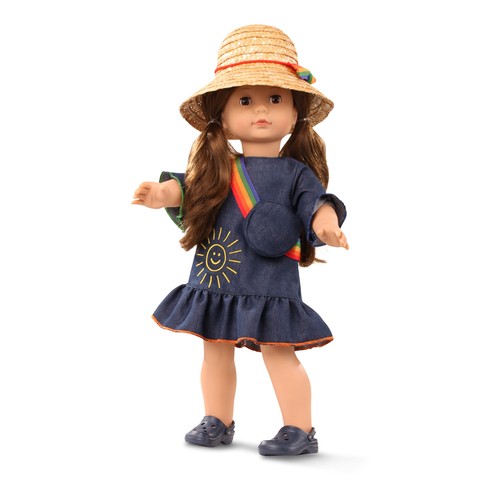 Götz stehpuppe puppe 46 cm - puppe,
