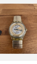 Swatch Automatic goldfarben