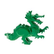 1x Lego Tier Drachen grün ohne Flamme Burg Ritter Schloss 9376 6076 6129c02