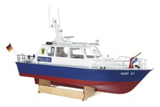 Krick RC Schiff Polizeiboot WSP47 Bausatz 1:20