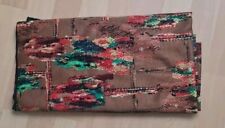 Jersey Stoff, Digitaldruck braun, 55 x 160 cm