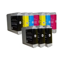 10 xl Patronen kompatibel für Brother MFC-235C MFC-260C DCP-135C DCP-150C