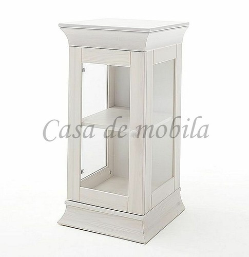 Massivholz glas schrank - massivholz, glas-schrank