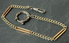 Alte goldene Taschenuhrkette