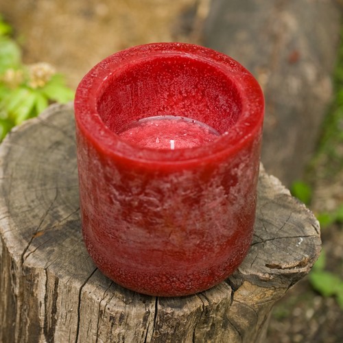Kerzentopf bordeaux 50 - 'bordeaux',