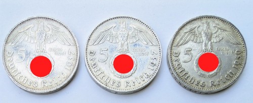 Reichsmark mit hk - 5, 1937