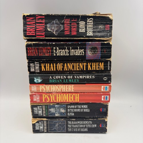 Brian lumley books bundle - x,