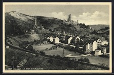 Ansichtskarte monreal eifel - ansichtskarte,