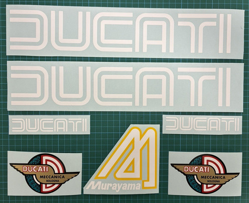 Ducati 750 murayama decal - ducati,