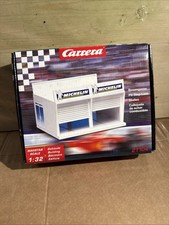 Carrera Boxengasse 21104 Gebäude Zubehör für Digital 132 Autos Fahrzeuge NEU