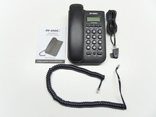 Wandtelefon / Tischtelefon mit Display und CLIP Funktion schwarz neuwertig