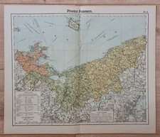 Landkarte map 1910: Provinz
