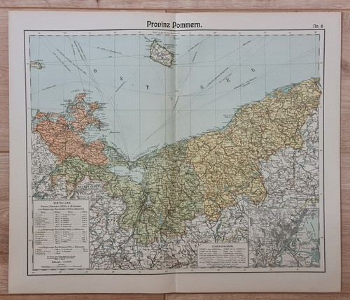 Landkarte map 1910 provinz - map,