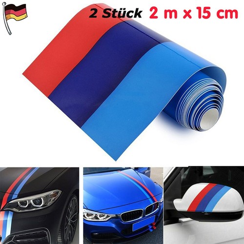 Colored auto streifen - 2×m-colored,