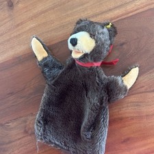 Steiff Handpuppe alt  Bär