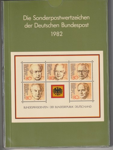Jahrbuch deutsche bundespost - deutsche,