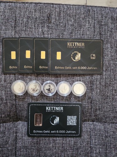 Gold silber konvolut - silber,