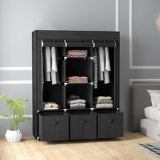 Homcom stoffschrank - homcom,