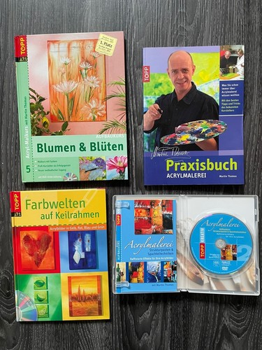 Topp acrylmalerei bücherset - bücherset, +