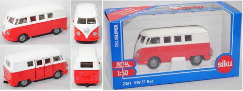 Siku super 2361 transporter - super, vw