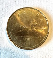 Kanadische 1 Dollar Münze