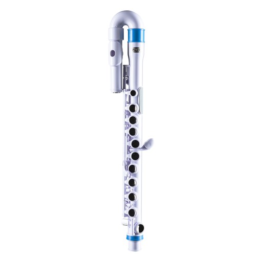 Nuvo jflute white blue - jflute, white-blue