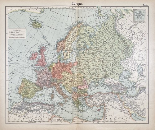 Antike historische karte - antike,