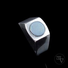 Vintage klassischer Silberring