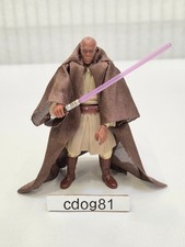 Star Wars "Mace Windu" mit Lichtschwert und Jedi-Robe, Hasbro 2004