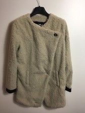 KHUJO Damen Pelzmantel Modell