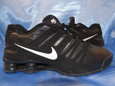 NIKE SHOX CURRENT NZ SNEAKER ULTRA SCHWARZ GR 44 TOP PREMIUM SELTEN REAX /D62