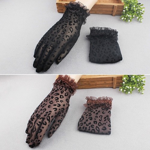 Damen spitze leopardenmuster - spitze,