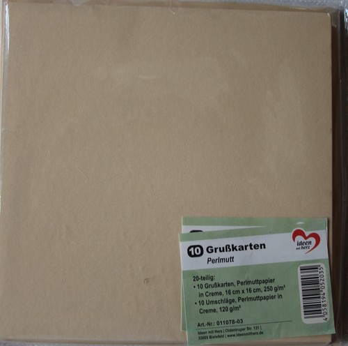 Doppelgrußkarten - 10,