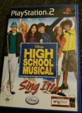 High School Musical: Sing It (Sony PlayStation 2, 2007, DVD-Box) Disney Singstar