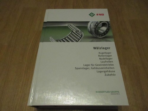 Fag wälzlager katalog - wälzlager,