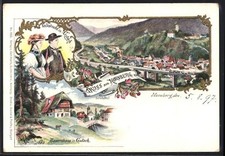 Lithographie Hornberg /