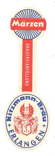 Altes bieretikett brauerei - bieretikett,