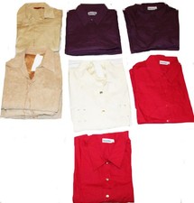 21 x DAMEN POSTEN KONVOLUT BLUSEN ROT BLAU GESTREIFT  3/4 ARM LANGARM 42 - 52