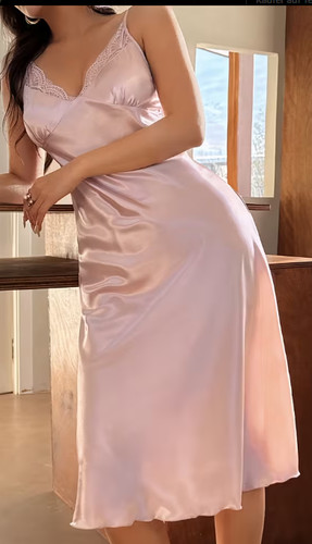Elegantes damen nachthemd aus - damen-nachthemd,