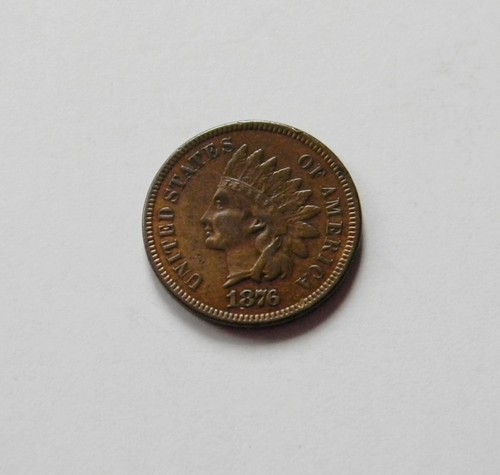 Usa cent 1876 indian - 1876, "indian