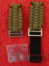 paracord armband fuer inox uhr von victorinox neuwertig